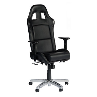 Playseat® Irodai/Gamer szék - Office Seat Black (állítható magasság, állítható karfa, fekete) 