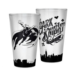 DC COMICS - Large Glass - 500 ml - Batman Dark Knight - box - Pohár - Abystyle AJÁNDÉKTÁRGY