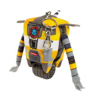 Borderlands 3 Claptrap Keychain Plush - Good Loot - Kulcstartó AJÁNDÉKTÁRGY