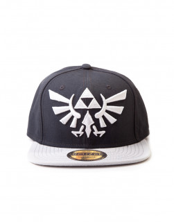 Zelda - Grey Logo Snapback Sapka AJÁNDÉKTÁRGY