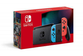 Nintendo Switch (Piros-Kék) (Új) 