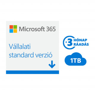 Microsoft 365 Vállalati standard verzió ESD (Letölthető) (KLQ-00211) PC
