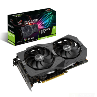 Asus Videokártya - nVidia ROG-STRIX-GTX1660S-O6G-GAMING (6144MB, DDR6, 192bit, 1845/14002Mhz, 2xHDMI, 2xDP) 