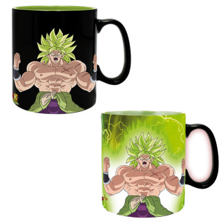 DRAGON BALL SUPER BROLY - Hőérzékeny bögre - 460 ml Gogeta & Broly - Abystyle AJÁNDÉKTÁRGY