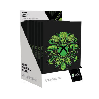 XBOX - Light Up Notebook - Abystyle AJÁNDÉKTÁRGY