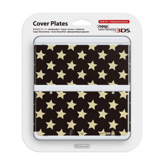 New Nintendo 3DS Cover Plate (Gold Stars) 3DS