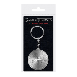 Game of Thrones 3D Metal Keychain Logo 6 cm - Fém kulcstartó AJÁNDÉKTÁRGY