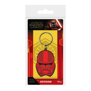 Star Wars Episode IX Rubber Keychain Sith Trooper 6 cm - Gumi kulcstartó AJÁNDÉKTÁRGY