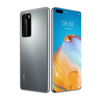 Huawei P40 Pro Dual SIM 256GB Fagyos Ezüst (5G) Mobil