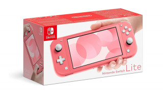 Nintendo Switch Lite (Korall) (használt) Nintendo Switch