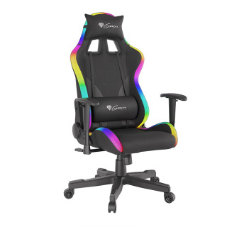 GSZEK GENESIS Trit 600 RGB Univerzális gamer szék Párnázott ülés Fekete 