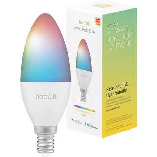 Hombli Smart Bulb E14 RGB + WW Otthon