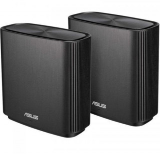 Asus ZenWiFi CT8 2 darabos fekete AC3000 Mbps Tri-band gigabit AiMesh mesh Wi-Fi rendszer 