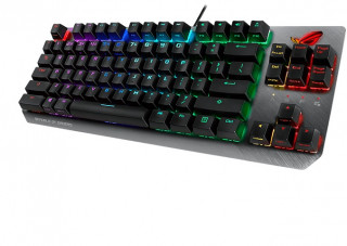 ASUS ROG STRIX SCOPE TKL HUN RGB Brown Switch mechanikus gamer billentyűzet 