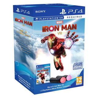 Marvel's Iron Man VR + 2 PlayStation Move Motion Kontroller 
