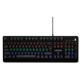 Spartan Gear - Lochos Wired Mechanical Gaming Keyboard - Vezetékes Mechanikus Gamer Billentyűzet 