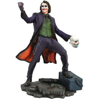 DC Gallery - Batman Dark Knight - Joker PVC Szobor (23cm) (NOV182293) AJÁNDÉKTÁRGY