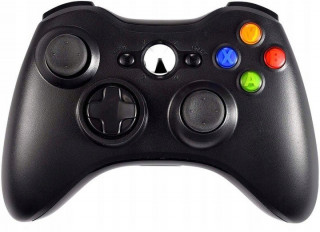 XBOX 360 Vezeték nélküli Kontroller Fekete (PRCX360WLSSBK) XBOX 360