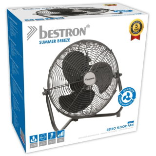 Bestron DFA30 Retro Floor Fan - Padló Ventilátor 