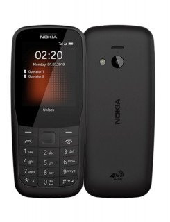 Nokia 220 4G DS, BLACK 