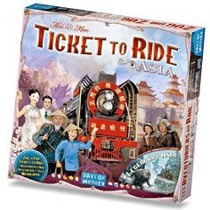 Ticket to Ride Map Collection 1: Team Asia & Legendary Asia Játék