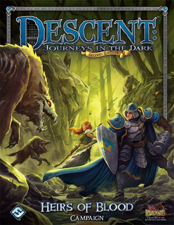 Descent 2nd Edition - Heirs of Blood kampánykönyv Játék