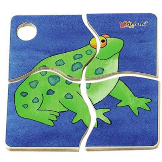 Frog - puzzle Játék