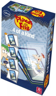 Phineas és Ferb 4-ből 1 plasztik kártya játék 107551924 Játék