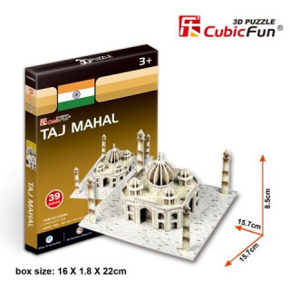 3D puzzle - Taj Mahal 39 db-os Játék