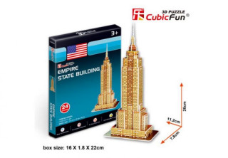 3D puzzle - Empire State Building 24 db-os Játék