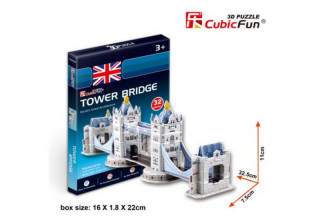 3D puzzle - Tower Bridge 32 db-os 