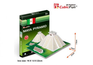 3D puzzle - Maya Pyramid (Mexico) Játék