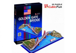 3D-puzzle Golden Gate Bridge 20 db-os Játék