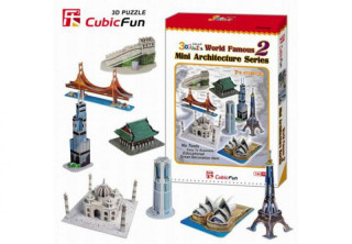 3D puzzle - Mini építészeti sorozat 2. 144 db-os Játék