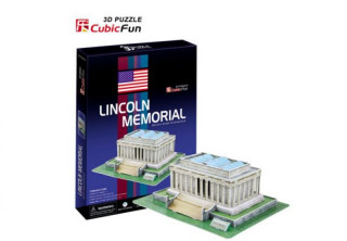 3D puzzle - Lincoln Memorial (USA) 41 db-os Játék