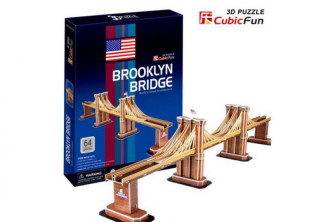 3D puzzle - Brooklyn bridge 64 db-os 