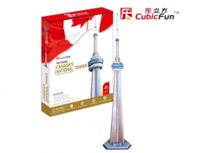 3D puzzle National Tower Canada 48 db-os Játék