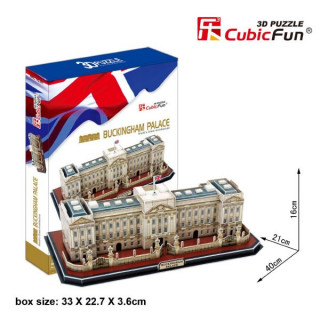 3D puzzle Buckingham Palace 72 db-os Játék