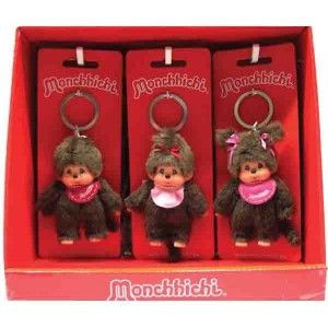 Monchhichi kulcstartó 10cm Játék