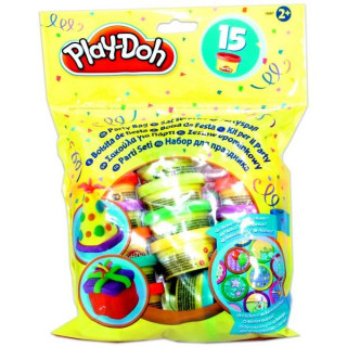 Play-Doh party tasak 15 tégelyes utántöltő készlet Játék
