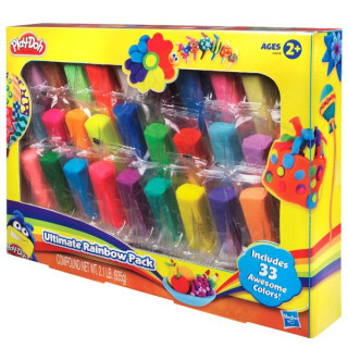 Play-Doh 33 db-os zacskós utántöltő gyurma készlet Játék