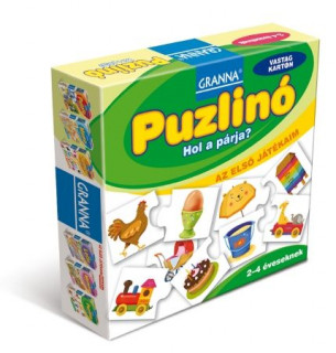 Az első játékaim Puzzlinó – Hol a párja? Ajándéktárgyak