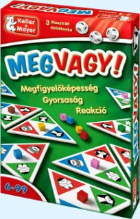 Megvagy! társasjáték Játék