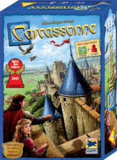 Carcassonne Új kiadás mini kiegészítéssel - A folyó+Az apát Játék