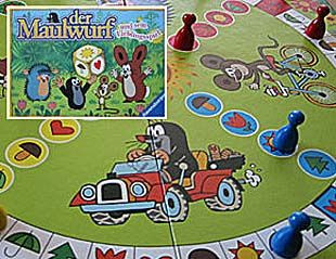 Ravensburger Kisvakond és barátai társasjáték Játék