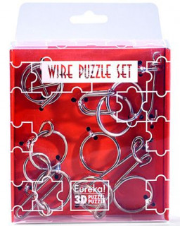 Mini Wire Puzzle Szett Narancs Játék