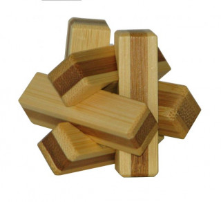 3D Bambusz puzzle - Firewood** 473130 Játék
