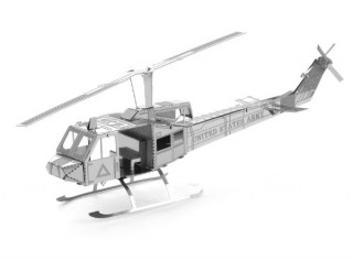 Metal Earth - UH-1 Huey helikopter- 3D fémépítő Játék