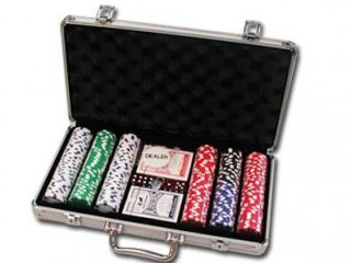 Póker zseton készlet, Dice 300db - 620905 Játék