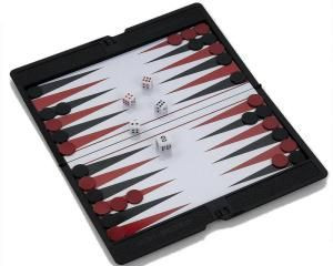 Backgammon, 17x10 cm-es, hordozható - 600500 Játék